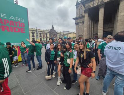 La Sedeco destacó el resto de las actividades en torno al FIFA Fan Festival™, que se extienden de Plaza de la Liberación al corredor que conecta Teatro Degollado y Plaza Fundadores, así como la Rotonda de las y los Jaliscienses Ilustres. EL INFORMADOR/ O. González