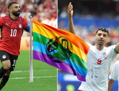 Ambas selecciones habían solicitado a la FIFA que se prohibiera el ingreso de banderas del orgullo. EFE / ARCHIVO