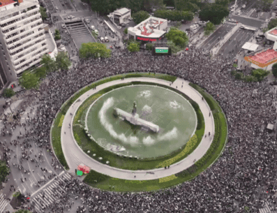 Se suman cerca de 25 mil personas reunidas para gozar de este partido en la Minerva. Unidad Estatal De Protección Civil Y Bomberos Jalisco