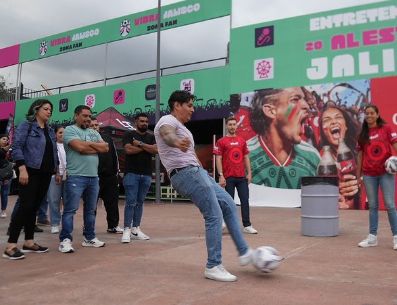 La Zona Fan Vibra Jalisco en el Auditorio Benito Juárez continuará con 19 días consecutivos de actividades. ESPECIAL/Gobierno de Jalisco