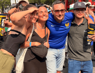 El Fan Festival de Guadalajara vibró con el triunfo de Francia sobre Paraguay en un ambiente lleno de color, afición y pasión mundialista. EL INFORMADOR/ F. RAMÍREZ.