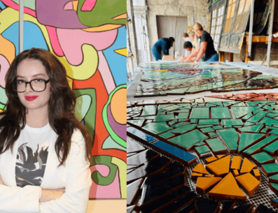 Para Sarah Köhl, el mural representa una oportunidad para reconocer la aportación histórica de las mujeres. ESPECIAL