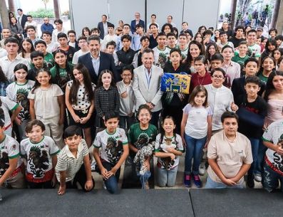 Participarán 122 estudiantes de Jalisco, pertenecientes a 32 municipios, que representan 51 por ciento de los concursantes de la Delegación Mexicana. ESPECIAL/Gobierno de Jsco