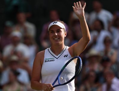 La última tenista checa en ganar el título de Wimbledon fue Barbora Krejcikova en 2024. EFE / N. Hall