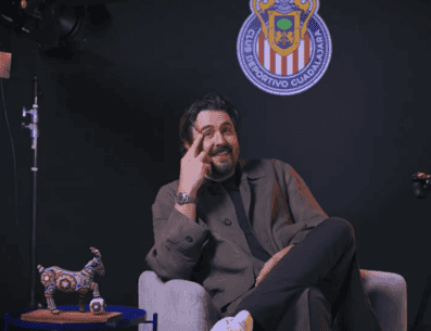 Amaury Vergara, actual presidente de la institución. X/@chivastvmx