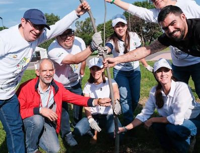 Fundación Azteca donó 180 árboles que contribuirán a la biodiversidad y mejorar los servicios ambientales de los ecosistemas urbanos. ESPECIAL