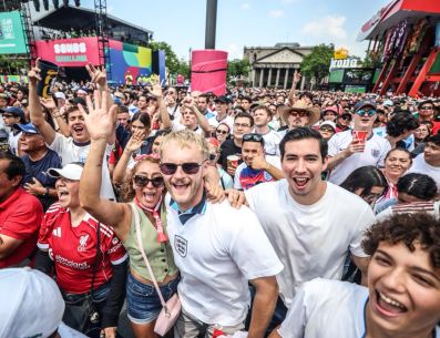 El FIFA Fan Festival de Guadalajara cerró con más de 1.7 millones de visitas durante 39 días de operación, consolidándose como uno de los grandes puntos de encuentro del Mundial en México. EL INFORMADOR/ ARCHIVO.