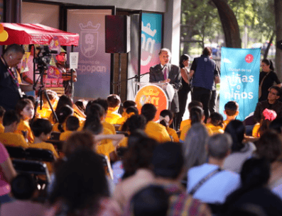 Frangie Saade resaltó que, a lo largo de sus 18 generaciones, el programa ha dado origen a 533 proyectos desarrollados por dos mil 901 participantes. ESPECIAL/Gobierno de Zapopan