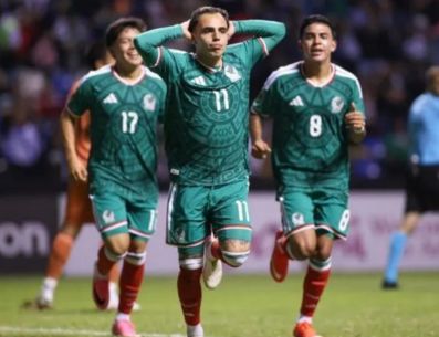 El Tricolor quedó a una victoria de asegurar su boleto al Mundial Sub 20 y mantener vivo el sueño olímpico rumbo a Los Ángeles 2028. IMAGO7