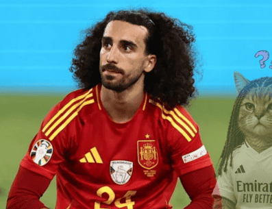 Marc Cucurella: se deshace de sus rizos para probar un nuevo look y se viraliza
