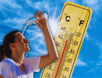El termómetro se dispara rápidamente después del mediodía, alcanzando máximas que rondan los 30 grados Celsius en la región. ESPECIAL / CANVA