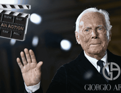 Los productores buscan reconstruir con fidelidad la evolución artística y empresarial de Armani. AFP / ARCHIVO