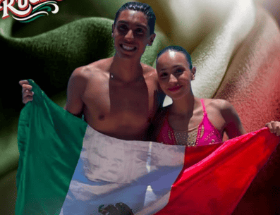 Los mexicanos Diego Villalobos e Itzamary González demostraron una ejecución impecable y de calidad a lo largo de toda la rutina. ESPECIAL/X/ @conadeoficial