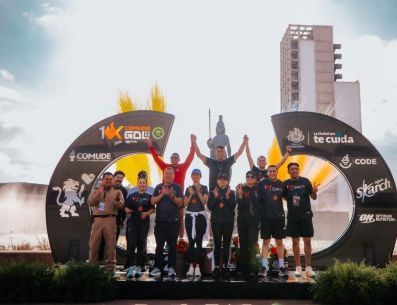 Más de 10 mil personas le dieron vida a las calles de la ciudad. ESPECIAL/Gobierno de Guadalajara