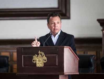 Pablo Lemus se refirió en entrevista a una reciente acusación del morenista Sergio Chávez, alcalde de Tonalá. EL INFORMADOR/ARCHIVO
