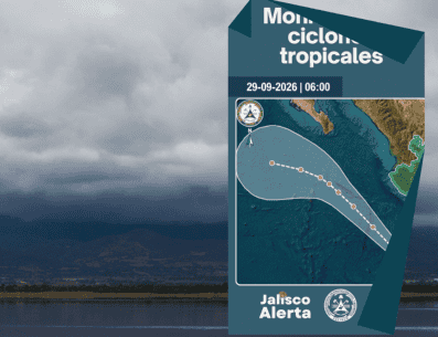 Actualmente, dijo, "Rachel" se encuentra a 450 km de Cihuatlán y a 440 km al sur-suroeste de Manzanillo, Colima. ESPECIAL/NOTIMEX/ ARCHIVO/ X/ @PCJalisco