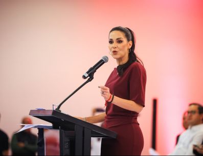 Mery Pozos llamó a mantener la unidad en Morena mientras avanza la contienda interna por Guadalajara. EL INFORMADOR/J. ACOSTA