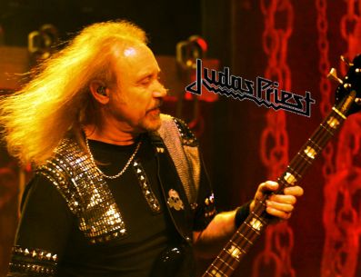 Ian Hill de Judas Priest durante concierto en el Auditorio Telmex. EL INFORMADOR / ARCHIVO