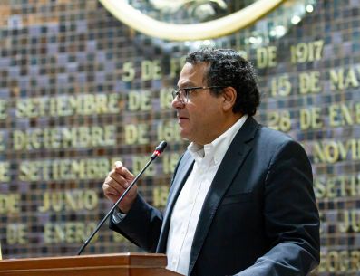 José Luis Tostado, legislador emecista, señaló que se trató de una decisión que tomó como líder de la fracción parlamentaria. ESPECIAL
