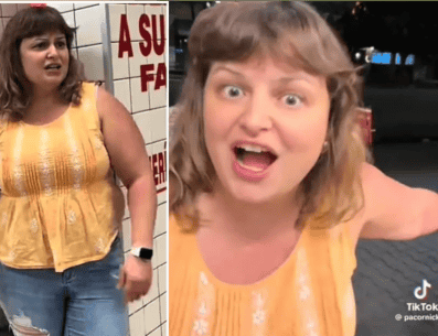Lady Gringa: Agrede a meseros en una taquería de la Condesa