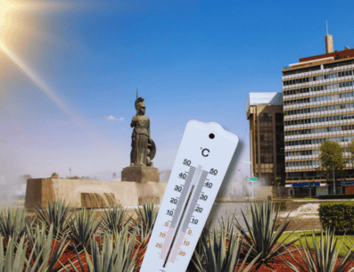 Conforme avance el reloj, el cielo despejado permitirá que los rayos del sol eleven rápidamente la sensación térmica en toda la región centro del estado. ESPECIAL / CANVA